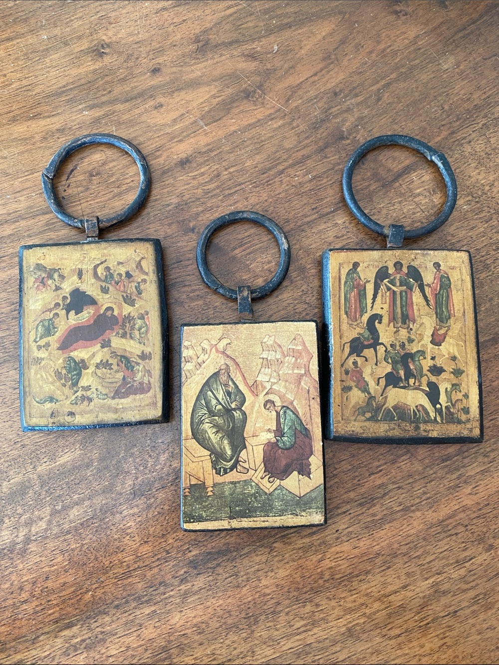 Three Vintage Art Plaques
